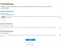 Tablet Screenshot of framkallning.blogspot.com