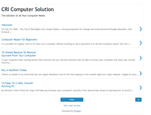 Tablet Screenshot of cricomputersupport.blogspot.com