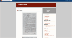 Desktop Screenshot of blogarithmus.blogspot.com