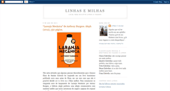 Desktop Screenshot of linhasemilhas.blogspot.com