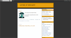 Desktop Screenshot of livre-enfant.blogspot.com