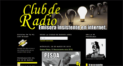 Desktop Screenshot of clubderadio.blogspot.com