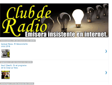 Tablet Screenshot of clubderadio.blogspot.com