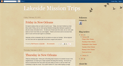 Desktop Screenshot of lakesidepresby.blogspot.com