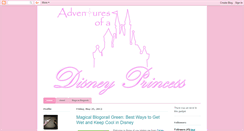 Desktop Screenshot of disneyprincessadventures.blogspot.com