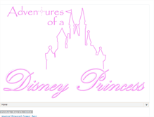 Tablet Screenshot of disneyprincessadventures.blogspot.com