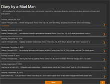 Tablet Screenshot of diarybyamadman.blogspot.com