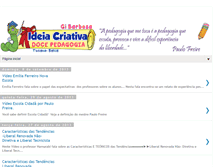 Tablet Screenshot of doce-pedagogia.blogspot.com