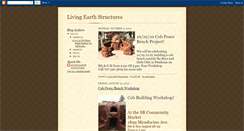 Desktop Screenshot of livingearthstructures.blogspot.com
