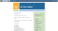 Desktop Screenshot of conscaducs.blogspot.com