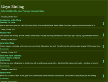 Tablet Screenshot of lleyn-birding.blogspot.com