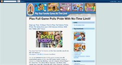 Desktop Screenshot of gamepollypride.blogspot.com