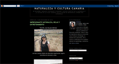 Desktop Screenshot of naturalezayculturacanaria.blogspot.com