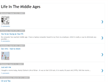 Tablet Screenshot of lifeinthemiddleages.blogspot.com