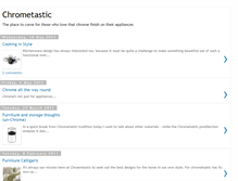 Tablet Screenshot of chrometastic.blogspot.com