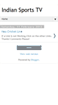 Mobile Screenshot of indiansportstv.blogspot.com