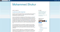 Desktop Screenshot of mohammed-shukur.blogspot.com