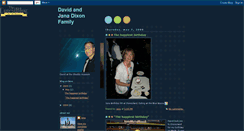 Desktop Screenshot of davidandjanadixonfamily.blogspot.com