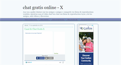 Desktop Screenshot of chatgratisonline-x.blogspot.com