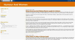 Desktop Screenshot of humour-and-women.blogspot.com