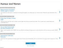 Tablet Screenshot of humour-and-women.blogspot.com