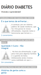 Mobile Screenshot of diariodiabetes.blogspot.com