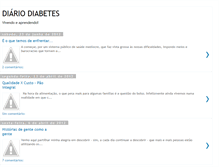 Tablet Screenshot of diariodiabetes.blogspot.com