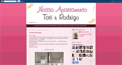 Desktop Screenshot of nossoapartamento-tatierodrigo.blogspot.com