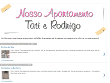 Tablet Screenshot of nossoapartamento-tatierodrigo.blogspot.com