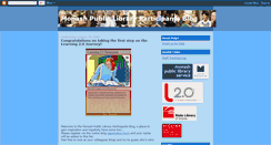 Desktop Screenshot of monashlibrary.blogspot.com