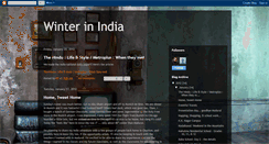 Desktop Screenshot of indiawinter.blogspot.com