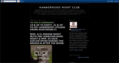 Desktop Screenshot of hammerheadsnightclub.blogspot.com