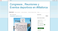 Desktop Screenshot of mallorcacongress.blogspot.com