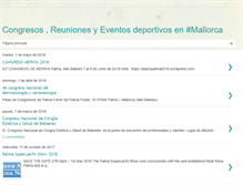 Tablet Screenshot of mallorcacongress.blogspot.com
