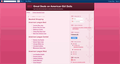 Desktop Screenshot of american-girl-doll-deals.blogspot.com