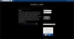 Desktop Screenshot of havanalibre.blogspot.com