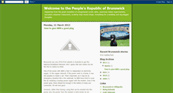 Desktop Screenshot of peoplesrepublicofbrunswick.blogspot.com