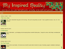 Tablet Screenshot of myinspiredreality.blogspot.com