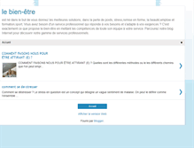 Tablet Screenshot of lebien-tre.blogspot.com