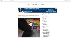 Desktop Screenshot of denverartsygal.blogspot.com
