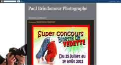 Desktop Screenshot of infobrindamourphoto.blogspot.com