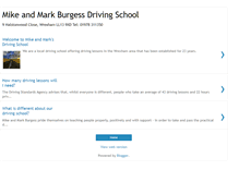 Tablet Screenshot of mikeandmarkburgess.blogspot.com