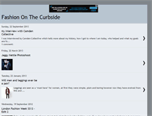 Tablet Screenshot of fashiononthecurbside.blogspot.com