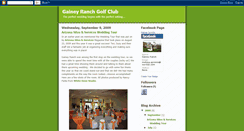 Desktop Screenshot of gaineyranchcc.blogspot.com
