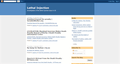 Desktop Screenshot of lethal-injection-florida.blogspot.com