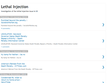 Tablet Screenshot of lethal-injection-florida.blogspot.com