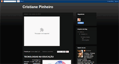 Desktop Screenshot of cristiane-pinheiro.blogspot.com