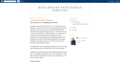 Desktop Screenshot of blueknightseminars.blogspot.com