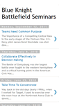 Mobile Screenshot of blueknightseminars.blogspot.com
