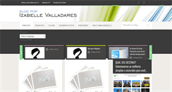 Desktop Screenshot of blogdaizabellevalladares.blogspot.com